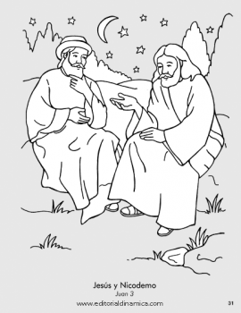 Jesús y Nicodemo – Juan 3 – Puedo ser amigo de una persona importante