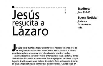 Jesús resucita a Lázaro