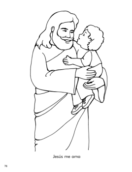 Los niños vienen a Jesús (Marcos 10). Jesús me ama!