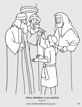 Jesús obedece a sus padres – Lucas 2 – Puedo obedecer a mis padres