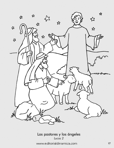 Pastores y los ángeles – Lucas 2 – Celebramos el nacimiento de Jesús en Navidad
